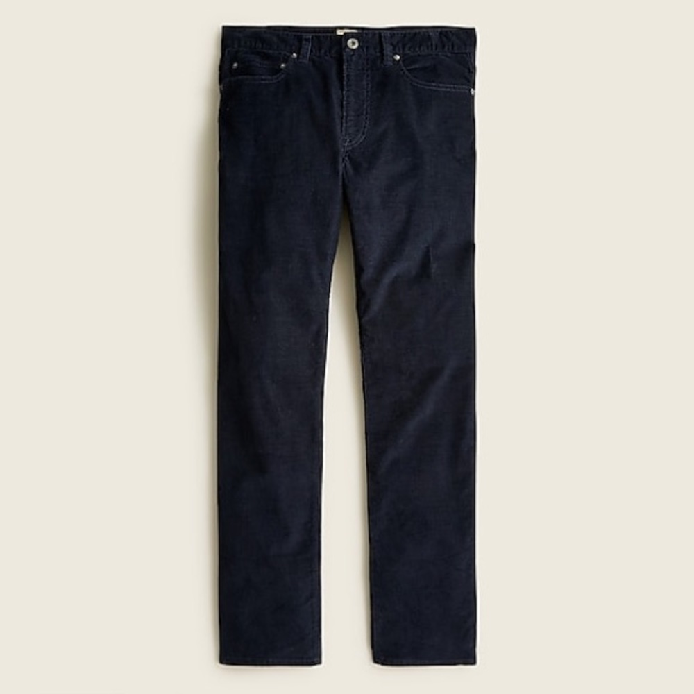 J. Crew Navy Corduroy 770 Pants